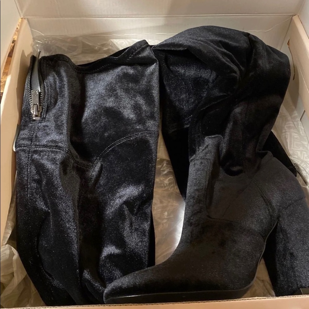 ivanka trump over the knee boots